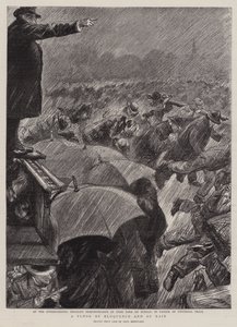 Un torrente de elocuencia y de lluvia